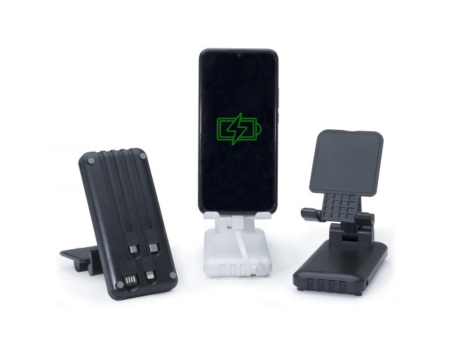 Power Bank 10.000mAh Multissa�das com Suporte para Celular ou Tablet 05090