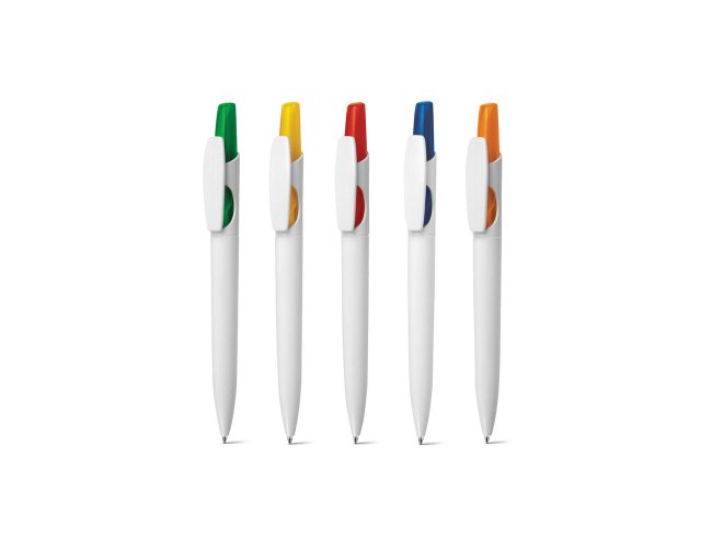 Esferográfica Plástica Personalizada 31019