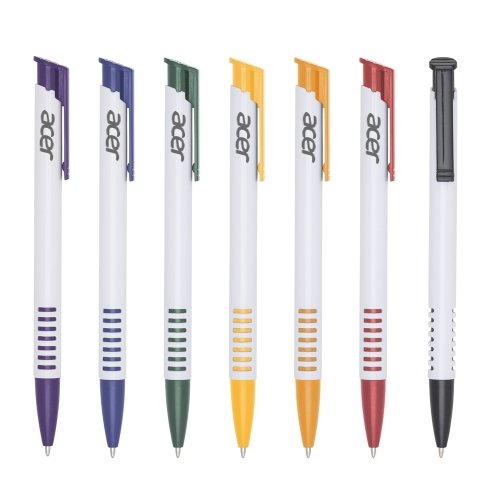 Caneta Pl�stica Personalizada 3017