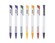 Caneta Pl�stica Personalizada 3017