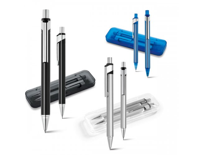 Conjunto de Esferogr�fica e Lapiseira 91834 Personalizado