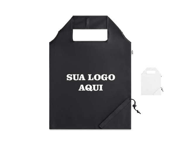 Sacola Dobr�vel em rPET Personalizada 92930
