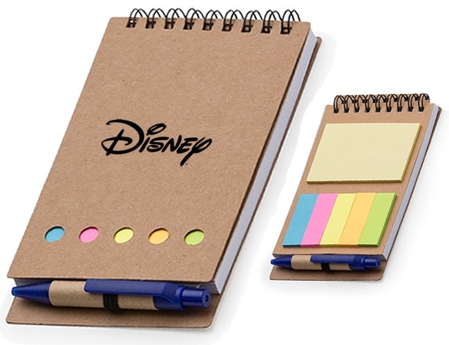 Bloco de Anota��es + Post It e Caneta 12244 Personalizado