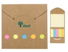 Bloco de Anota��es Ecol�gico + Post It 12398 Personalizado