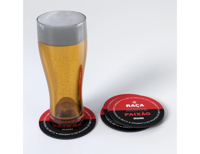 Bolacha de Chopp Porta Copos Personalizada BLCCHOPP