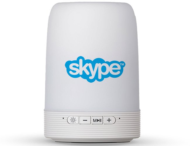 Caixa de Som e Lumin�ria 2017 Personalizada