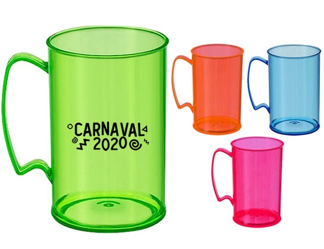 Caneca Acr�lica Neon 370ml 6458 Personalizada