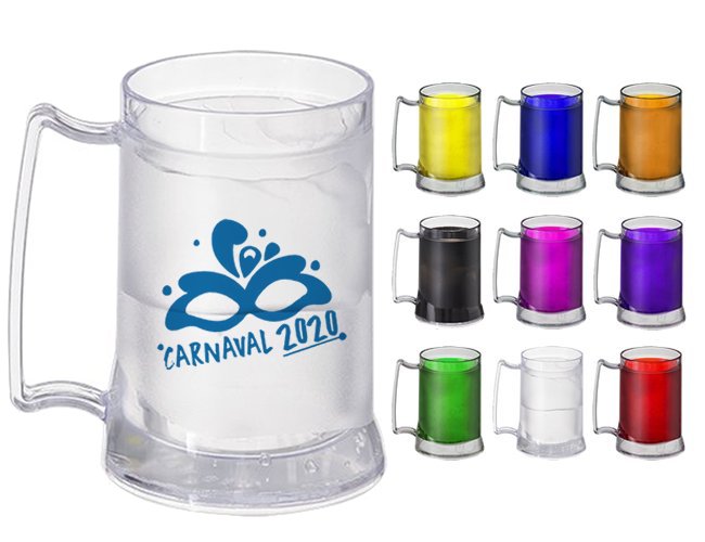 Caneca Acr�lica c/Gel 450ml 6719 Personalizada