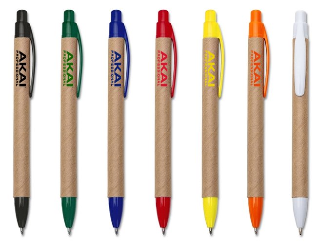 Caneta Ecol�gica de Papel�o 18542 Personalizado