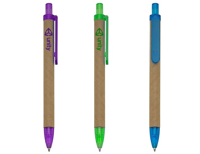 Caneta Ecológica Papelão 003 Personalizado