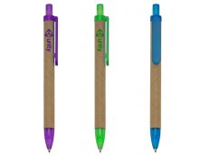 Caneta Ecol�gica Papel�o 003 Personalizado