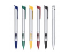 Caneta Pl�stica Cromada Personalizada 3017D