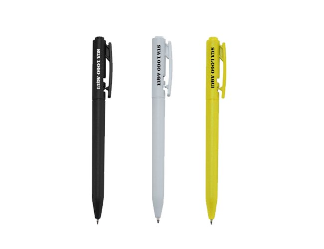 Caneta Pl�stica 1099B Personalizada