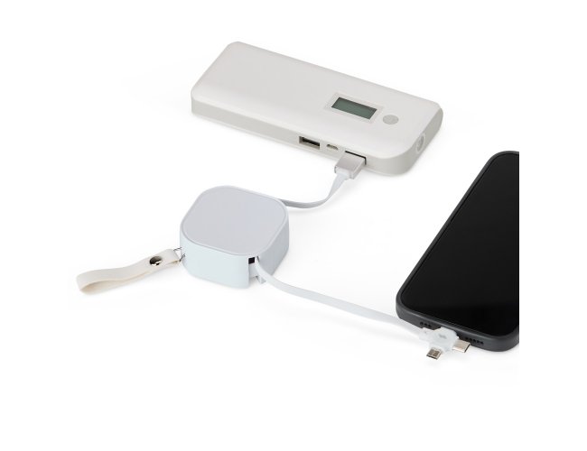 Cabo USB retrátil 3 em 1 18762