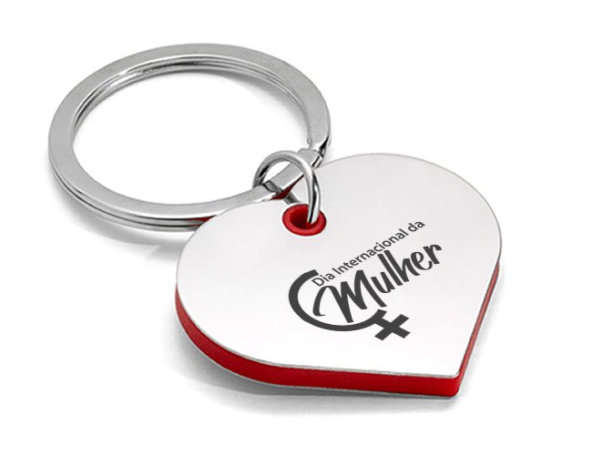 Chaveiro Cora��o 93391 Personalizado