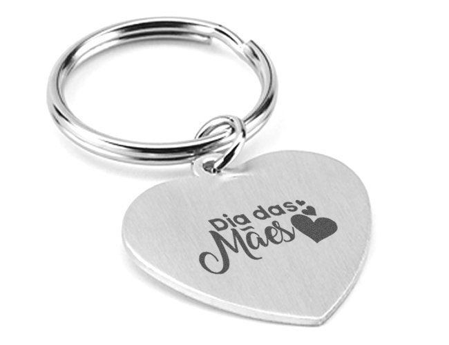 Chaveiro Cora��o  Metal 93159 Personalizado