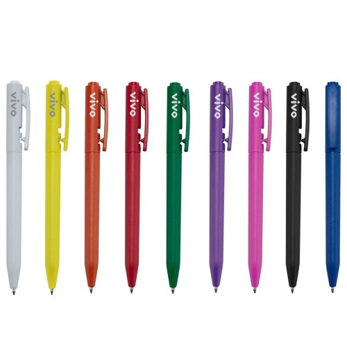 Caneta Pl�stica 1099B Personalizada