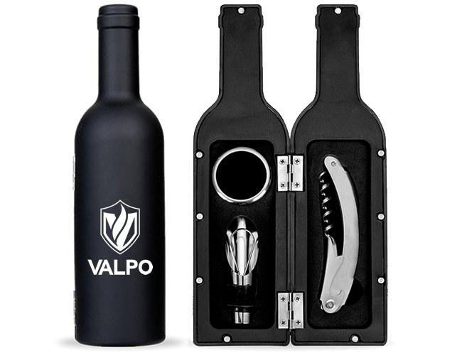 Kit Vinho Garrafa 3 Pe�as 11871 Personalizado