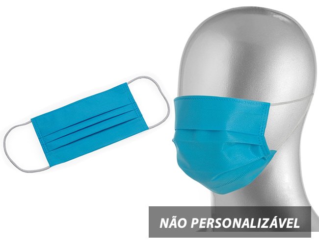 M�scara TNT DESCART�VEL 14451 Para Brindes