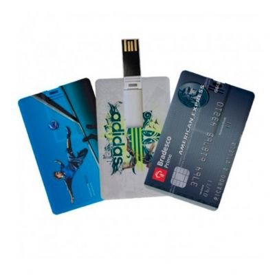 Pen Drive Cart�o 4GB Personalizado 12098